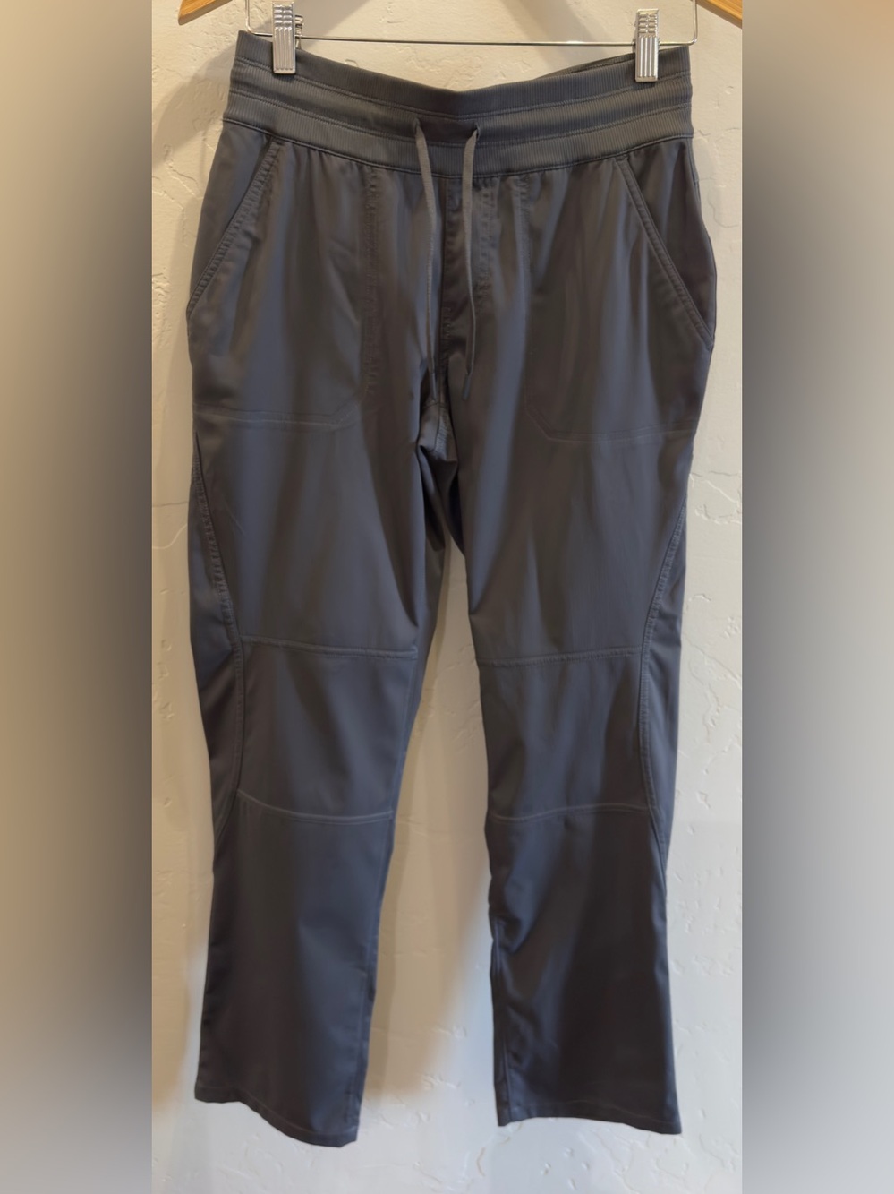 The North Face Gray Hiking Pants Stretch Drawstring Women's Small